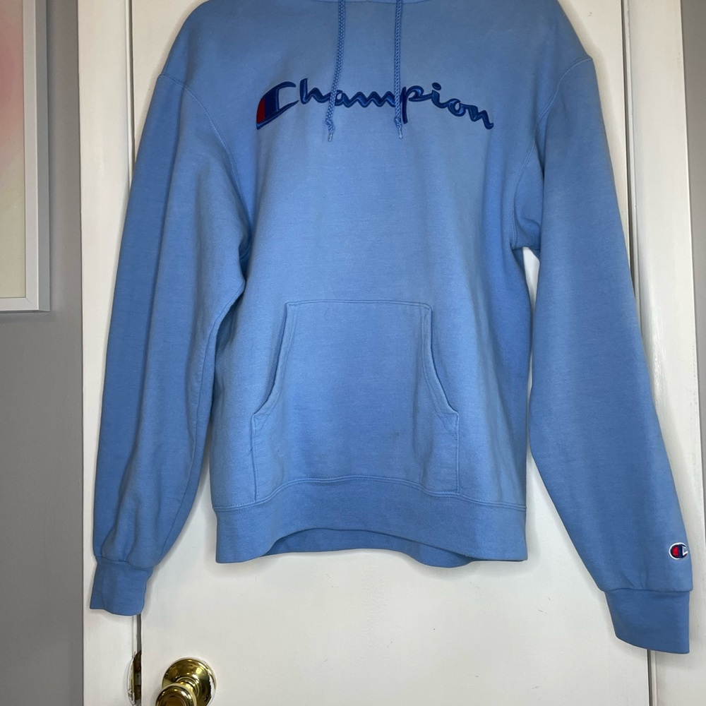 Champion Blue Hoodie
